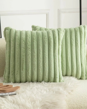 Cushion Set - Velveta - Soft Plush Texture - Modern Sofa Decor