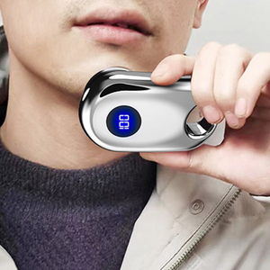 Electric mini shaver – Trimnix – Portable grooming tool – Waterproof travel shaver