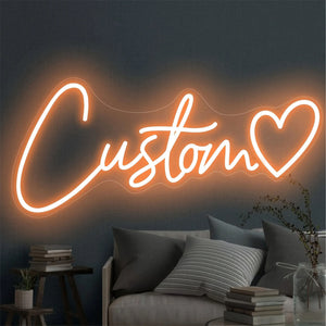 Custom Neon Sign – Lumevera Personalized LED Name Light for Room, Wedding & Event Décor