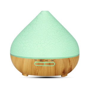 CrackleVolcano USB Aroma Diffuser – Color-Changing Humidifier for Home &amp; Office