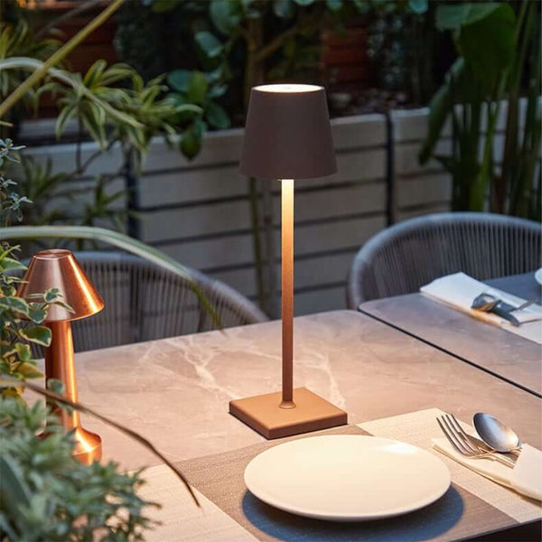 Luminzo | Portable Rechargeable Table Lamp — Touch Control Dimmable LED Light