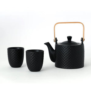 ZenCheck Ceramic Tea Set