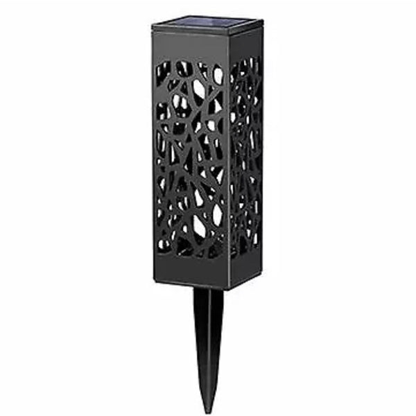 Solar Hollow-Carved Pathway Lantern Lights | Waterproof LED Garden Stake Lights for Lawns, Paths & Patios