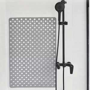 Bathroom Non-Slip Mat – AquaGrip - Anti-Mould Suction Grip Bath Mat for Secure Showers