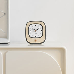 Mandelda Modern Minimalist Desk Clock UK — Home Office & Bedside Decor