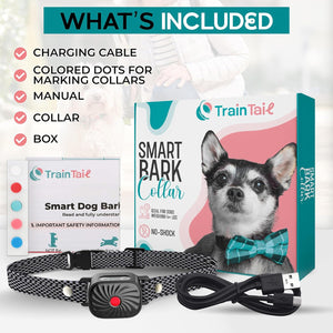 Anti Bark Collar – Barkiva – Small Dog Training Aid – Waterproof Pet Device