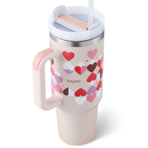 ThermoSip 40 Oz Insulated Tumbler with Handle and Straw