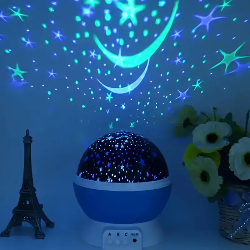 Star Projector Lamp - Lunara - Night Sky Light - Relaxing Bedroom Decor