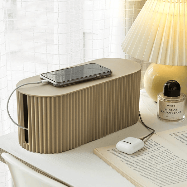Cable Organizer Box - TidyPro - Modern Storage Solution - Dust Protection