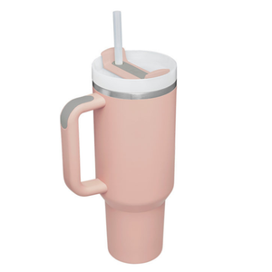 ThermoSip 40 Oz Insulated Tumbler with Handle and Straw