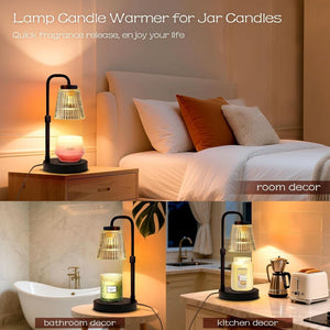 Adjustable Candle Warmer Lamp With Timer For Scented Candles