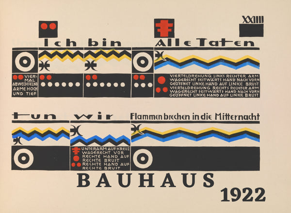 Abstract Wall Art | Bauhaus Edition