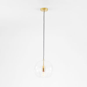 Glass Pendant Light – Halvix – Modern Ceiling Fixture – Elegant Room Lighting