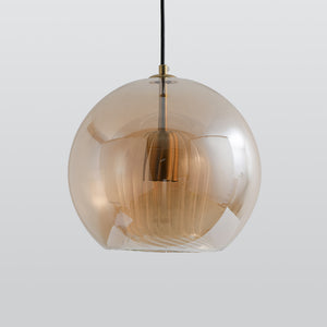 Glass Pendant Light – Halvix – Modern Ceiling Fixture – Elegant Room Lighting