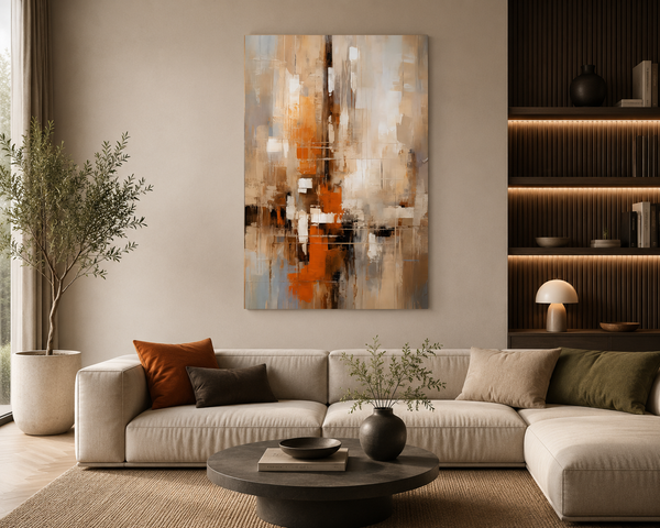 Abstract Wall Art | Neutral Tones