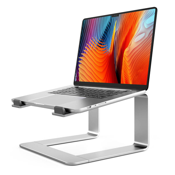 Adjustable Laptop Stand for Desk with Ergonomic Design ? Portable Riser for Comfort and Posture 2