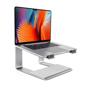 Adjustable Laptop Stand for Desk with Ergonomic Design ? Portable Riser for Comfort and Posture 5