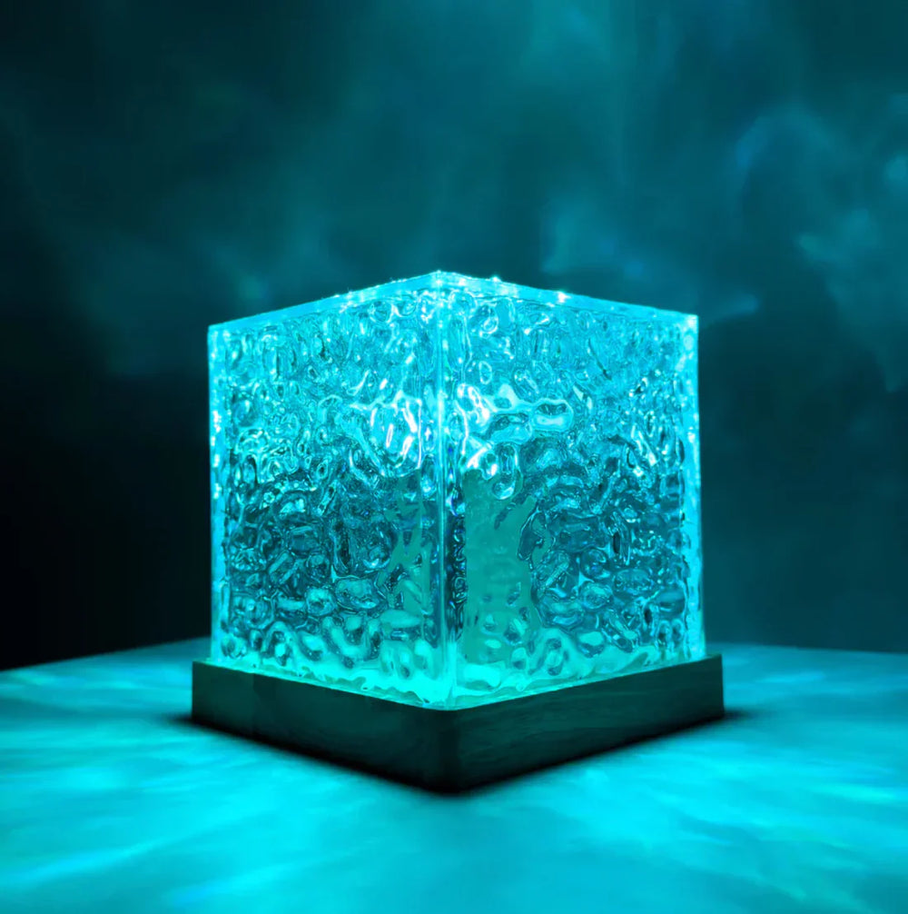 Aurora Projector Lamp – Glaciora – 16 Colour LED Light – Northern Lights Decor