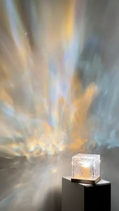 Aurora Projector Lamp – Glaciora – 16 Colour LED Light – Northern Lights Decor