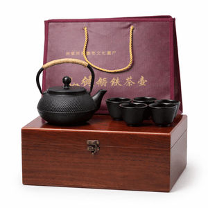 The Japanese Tea Ritual Gift Set — Cast Iron Teapot & Matcha Kit Bundle