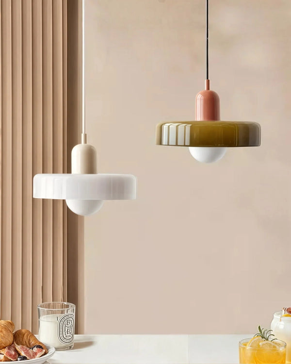 Pendant Ceiling Light - Luretta - Colour Pop Design - Retro Glass Lighting