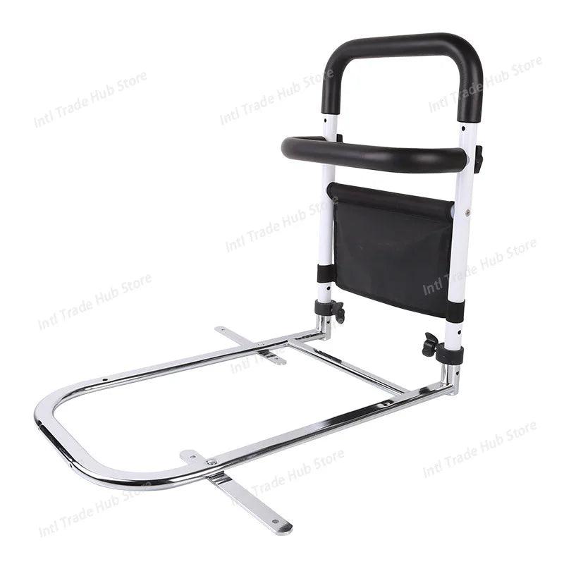 Comfort Assist | Bed Rail for Seniors with Adjustable Height & Storage Pocket | Safety and Independence for Easy Bed Access 0