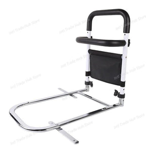 Comfort Assist | Bed Rail for Seniors with Adjustable Height & Storage Pocket | Safety and Independence for Easy Bed Access 1
