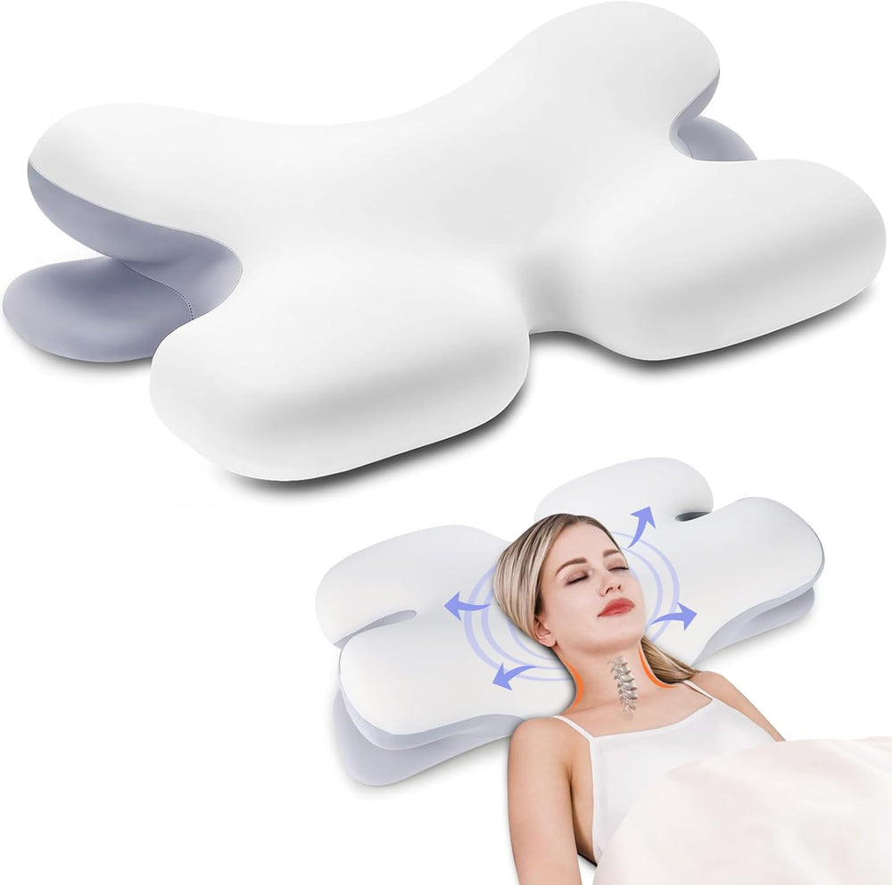 Comfort Series | Orthopedic Cervical Pillow with Premium Memory Foam ? Neck Support for Pain Relief and Restful Sleep 0