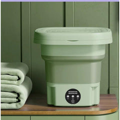 Compact Mini Washing Machine for Dorms | Portable Folding Design for Easy Cleaning 5