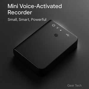 Compact Voice Recorder | Mini Audio Recorder with Voice Activation ? Ideal for Discreet Sound Capture 1