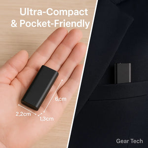 Compact Voice Recorder | Mini Audio Recorder with Voice Activation ? Ideal for Discreet Sound Capture 3