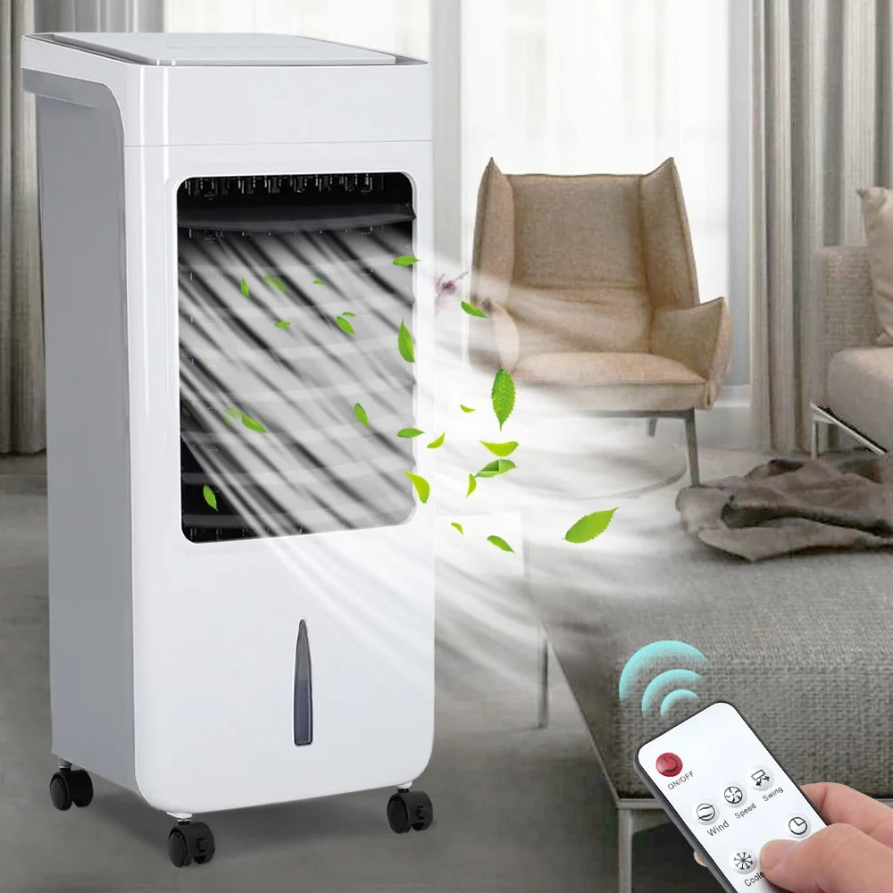 Cool Breeze | Portable Air Conditioner with Remote Control & Ice Technology ? Efficient Cooling for Home and Office 0