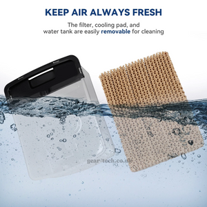 Cool Breeze | Portable Air Conditioner with Remote Control & Ice Technology ? Efficient Cooling for Home and Office 4