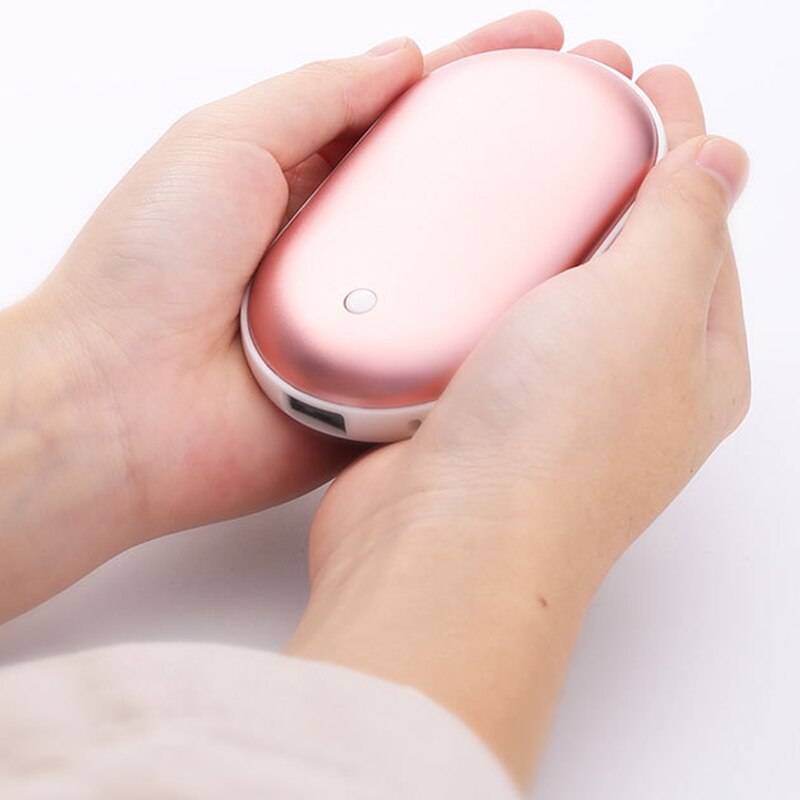 CozyTech | Rechargeable Hand Warmer & Power Bank with Fast Heating ? Ergonomic Design for Comfort 0