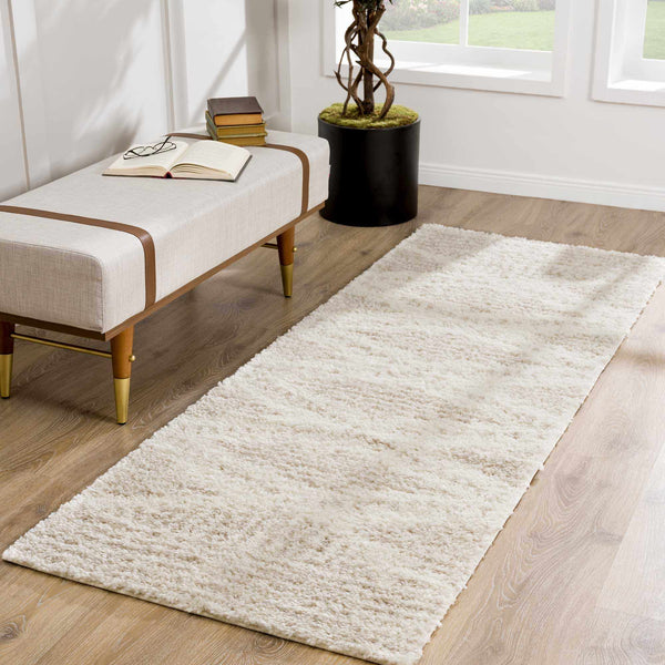 Hauteloom Trunding Plush Rug - Light Beige