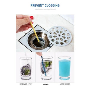 Drain Cleaning Sticks | 12 PCS Enzyme Rods for Odor Elimination | Safe and Effective Clog Remover 2