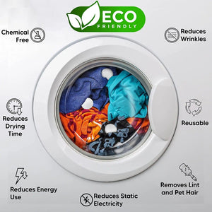 Eco-Friendly Wool Dryer Balls | Natural Fabric Softener for Efficient Drying 2