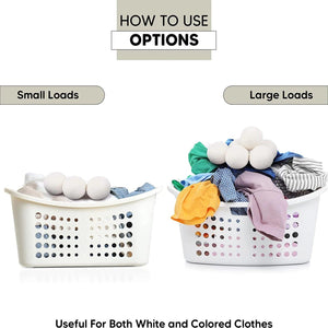 Eco-Friendly Wool Dryer Balls | Natural Fabric Softener for Efficient Drying 5