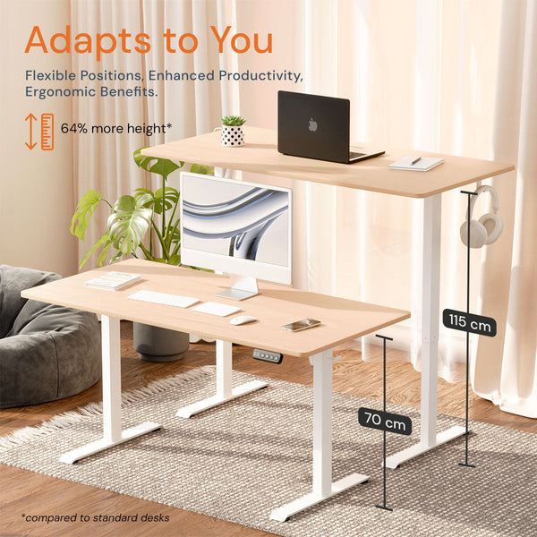Electric Sit-Stand Desk | Height Adjustable Workstation with Electric Mechanism ? Enhance Comfort and Productivity 3