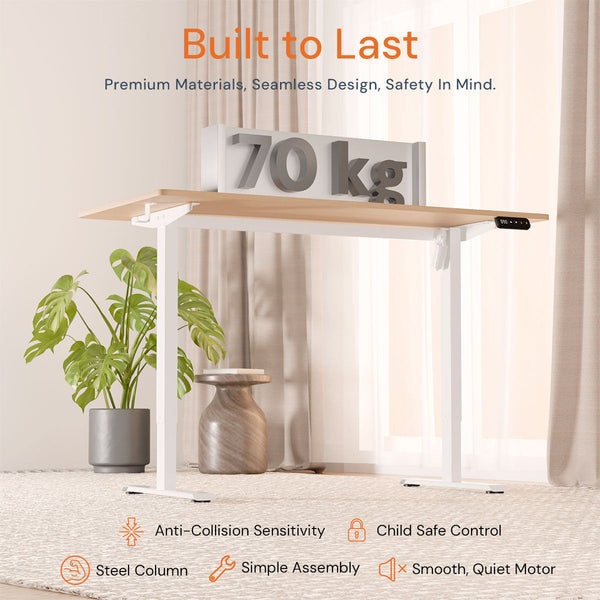 Electric Sit-Stand Desk | Height Adjustable Workstation with Electric Mechanism ? Enhance Comfort and Productivity 6