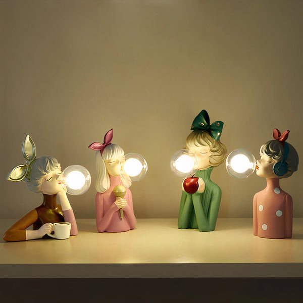 Handmade Table Lamp - Luxora - Modern Designer Light - Cozy Room Decor