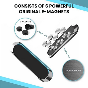 Magnetic Phone Holder – Magmounta – No Installation Needed – 360° Universal Car Mount