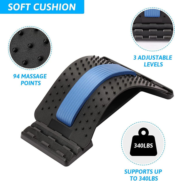 ErgoFlex | Back Stretcher with Ergonomic Design ? Portable Relief for Lower Back Pain 3