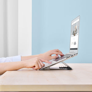 Ergo Rise | Adjustable Laptop Stand for Desk with Lightweight Design ? Ergonomic Elevation for Comfort and Portability 6