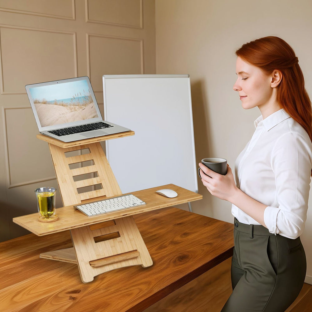 Ergonomist | Adjustable Standing Desk with Custom Height Settings ? Portable Design for Enhanced Comfort and Productivity 0