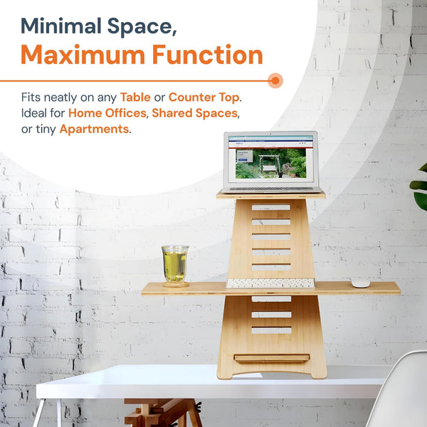 Ergonomist | Adjustable Standing Desk with Custom Height Settings ? Portable Design for Enhanced Comfort and Productivity 6