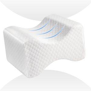 Ergonomist | Memory Foam Knee Pillow with Cooling Gel ? Pressure Relief for Pain-Free Sleep 0