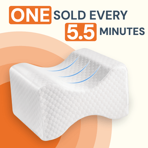Ergonomist | Memory Foam Knee Pillow with Cooling Gel ? Pressure Relief for Pain-Free Sleep 7