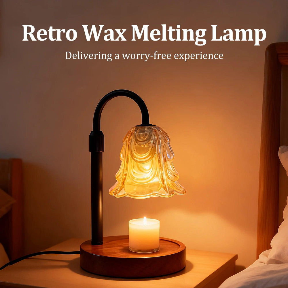 FloraGlow | Elegant Adjustable Candle Warmer Lamp with Timer 0