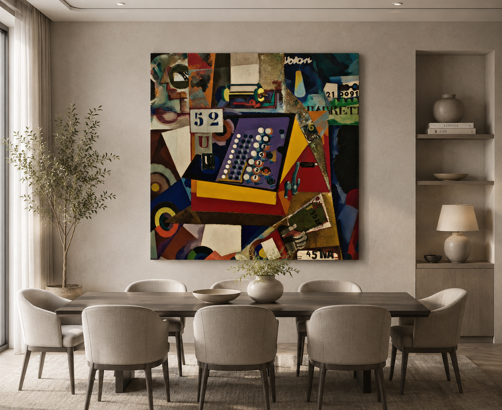 Abstract Wall Art | Fragmented Archive